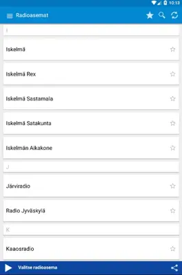 Nettiradio android App screenshot 1