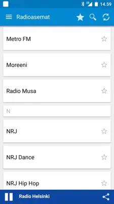 Nettiradio android App screenshot 8